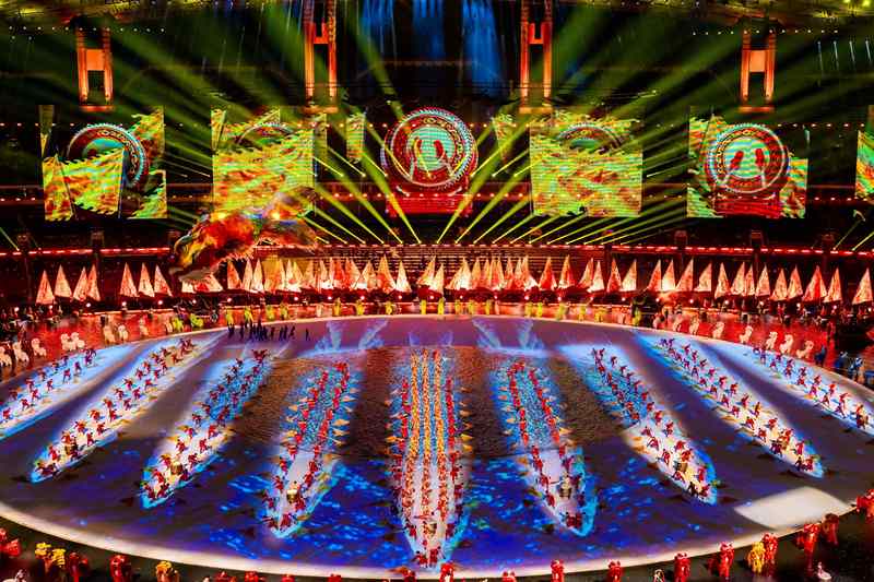 11月6日，十五运会开幕式完成最后一次彩排。