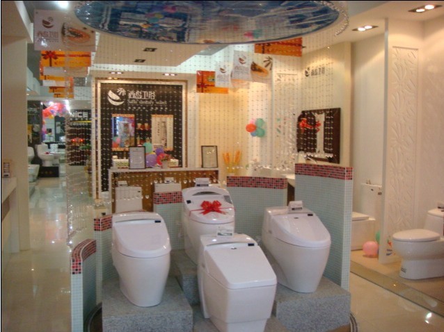 卫浴洁具橡木浴室柜连体马桶镜灯卫生间用品